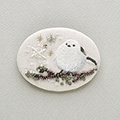 Long-tailed Tit Broochʤդä饷ޥʥΥ֥