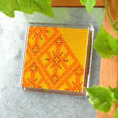 ピエロ ドイリー（ビーズ織） ピエロ ドイリー（ビーズ織） 特集掲載