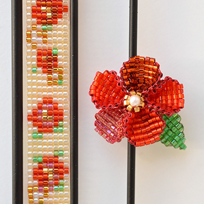 ピエロ ドイリー（ビーズ織） ピエロ ドイリー（ビーズ織） 特集掲載