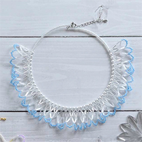 ビーズ付きフリル　　ワイド幅 ビーズ付きフリル ワイド幅 【公式通販】