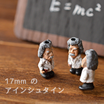 17 mm のアインシュタイン「Einstein」