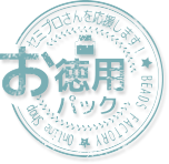 お徳用、大入りパックちょっとした業務用にいかが？