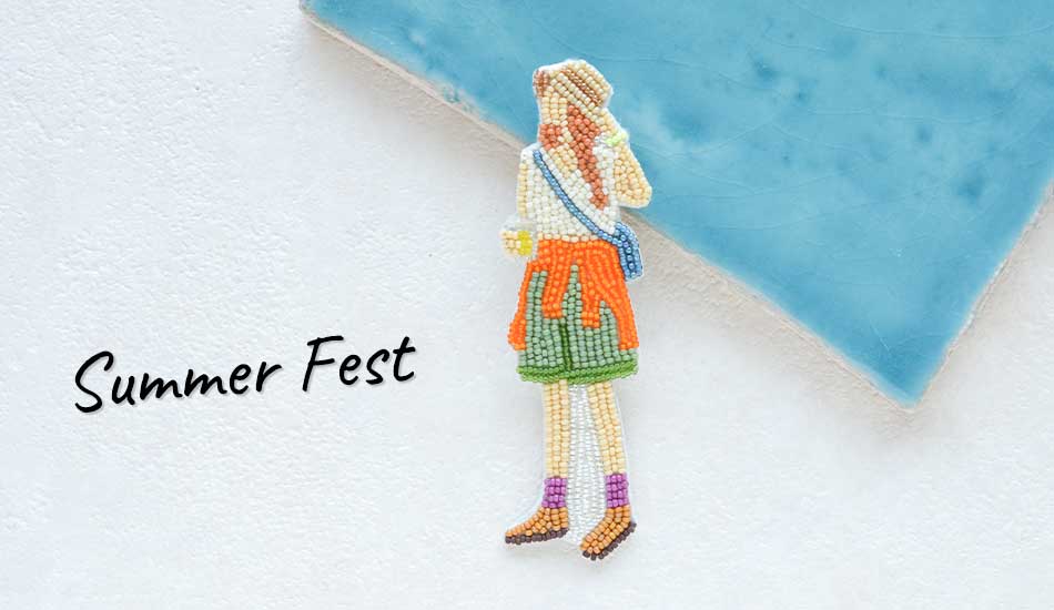 おでかけブローチキット(フェス) おでかけブローチキット(フェス)