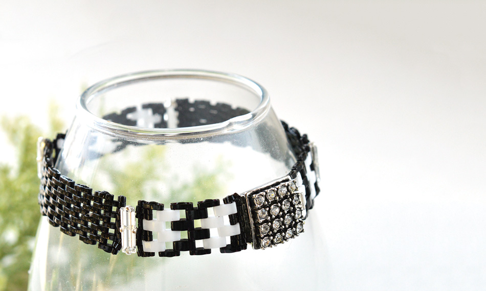 Monotone Belt Bracelet