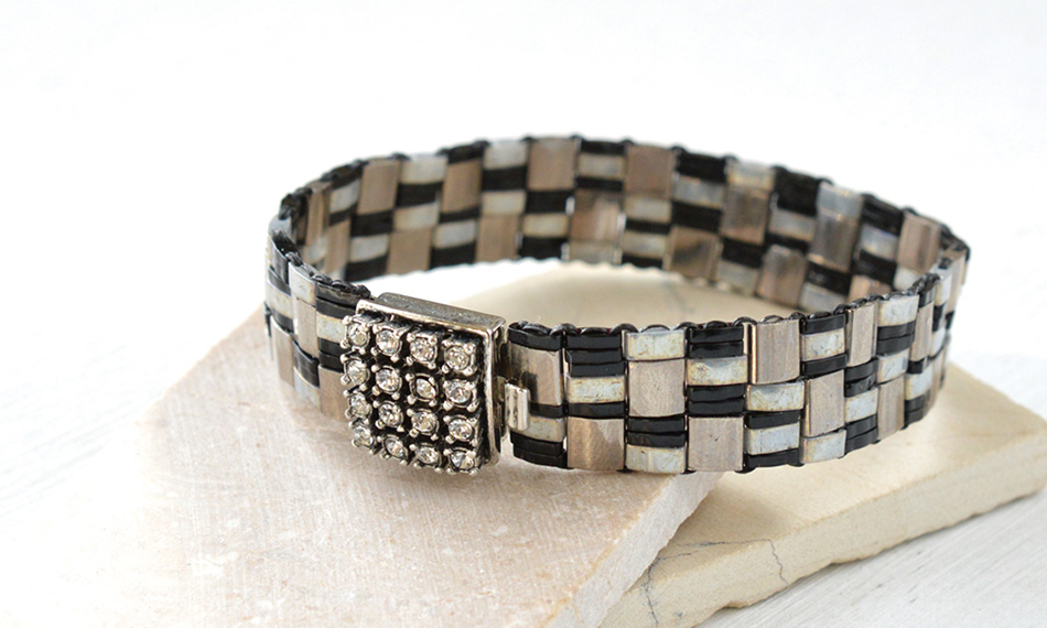 Geometrical Patterned Bracelet